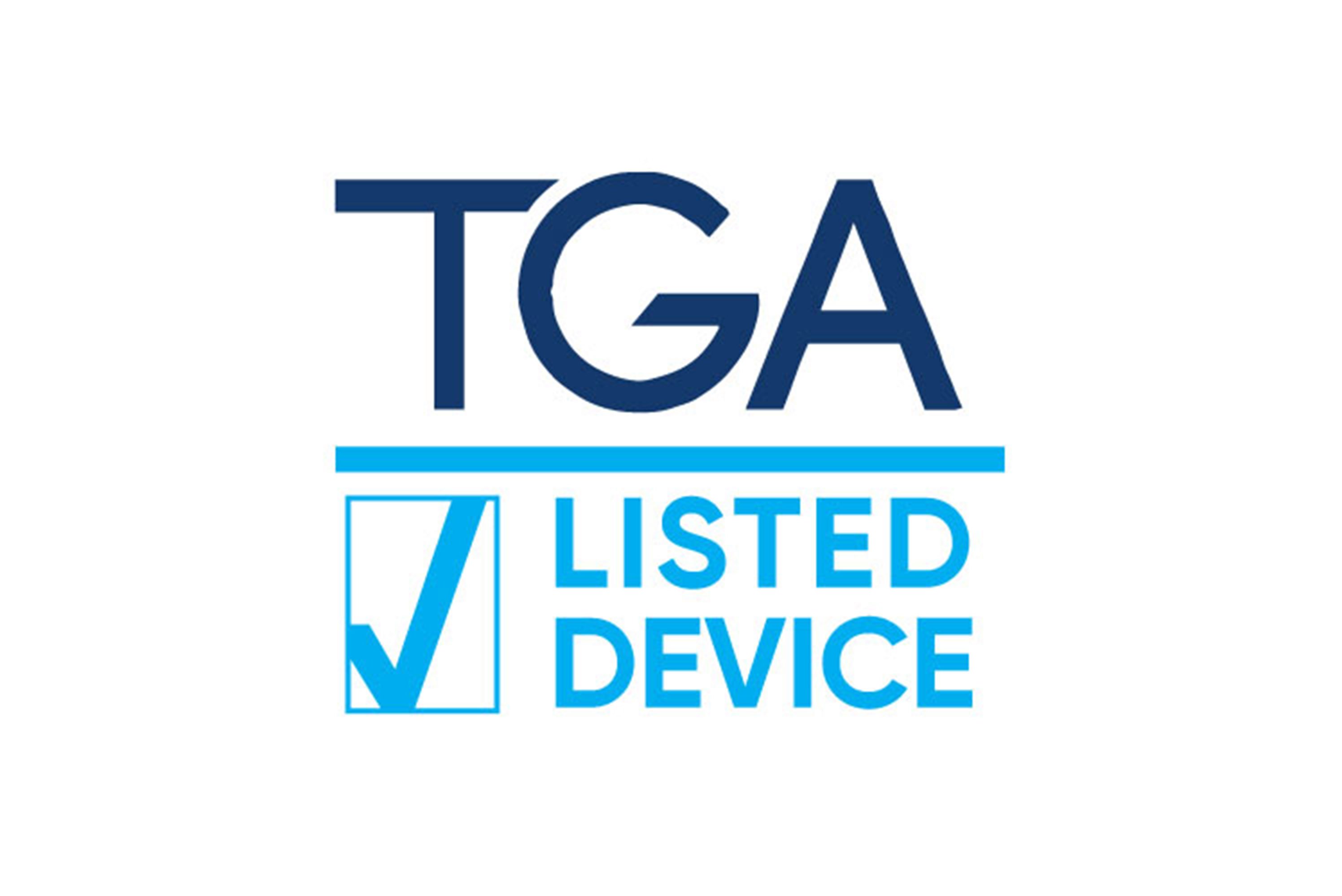 Certification - TGA Listed Device