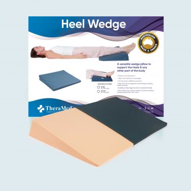 Double Heel Wedge - Heel Support Wedge Pillow