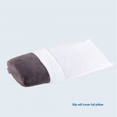 Quad Cushion Cotton Over Slip - White
